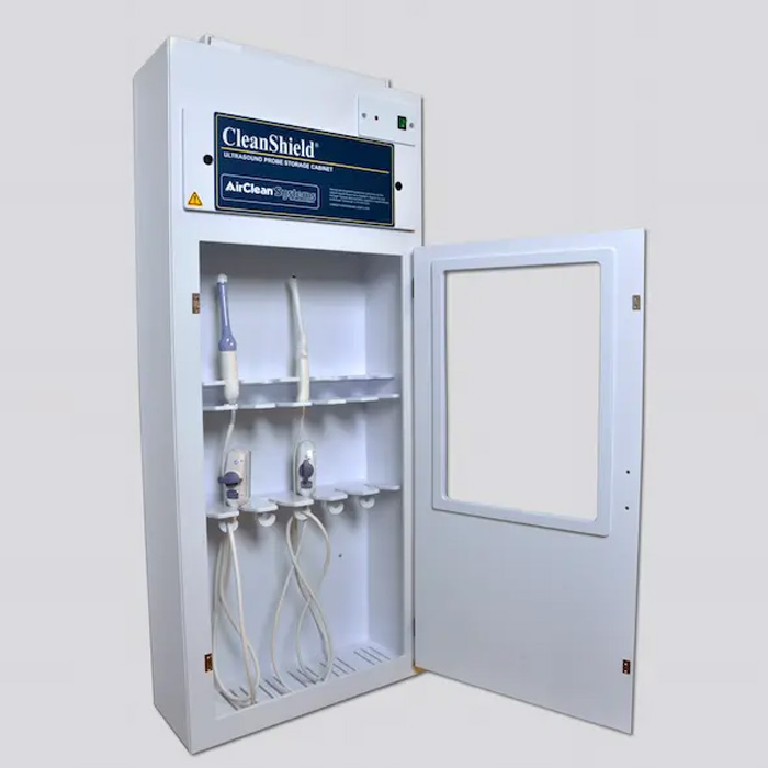 Ut Probe Storage CleanShield Ultrasound Probe Storage Cabinet - CS Medical