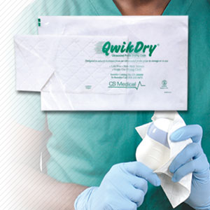 QwikDry Ultrasound Probe Drying Cloth